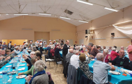 Les participants au repas