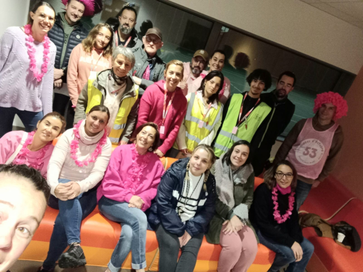 Les b&eacute;n&eacute;voles pour l'&eacute;v&egrave;nement