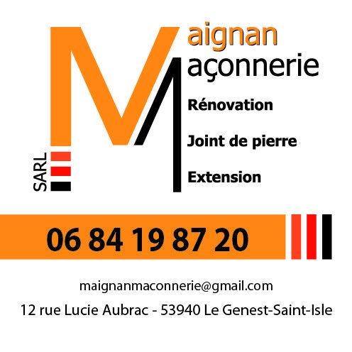Logo Maignan Maçonnerie
