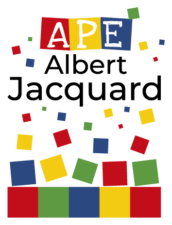 Logo APE - Association des Parents d'Elèves des écoles Albert Jacquard