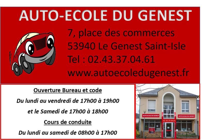 Photo Auto-Ecole du Genest